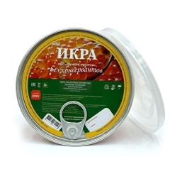 Красная икра горбуши без консервантов, 200 г